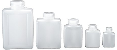 Nalgene Bottiglia - Contenitore, Bocca Larga, Rettangolare 1000 Ml, Interno Collo ø 44 Mm