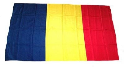 Fahne/Stockflagge Rumänien 30 x 45 cm Flagge