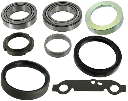 SKF Radlagersatz VKBA 614 Position Hinterachse Höhe 73mm Länge 137mm Breite 131mm - OE Qualität