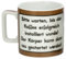 Sheepworld Tasse mit Spruch Kaffee Wortheld-Tasse, Porzellan, 45 cl, Mehrfarbig | Tasse lustig, Sprüche-Tasse | 42479