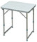 Outsunny Campingtisch Klapptisch Universaltisch Koffertisch Gartentisch Falttisch höhenverstellbar Alu + MDF Weiß 60 x 45 x 47,5/64 cm
