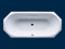 Kaldewei Stahl – Bad Ambiente VAIO DUO 8 STAR 953 Antislip 1800 x 800 mm alpinweiss