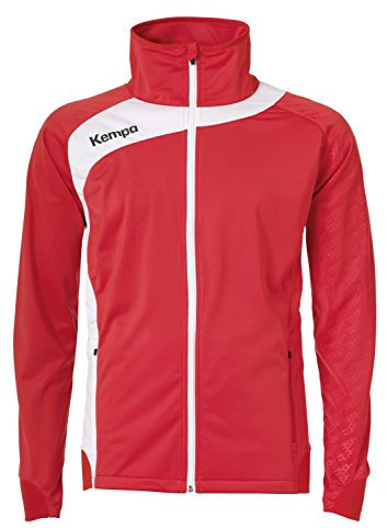 Kempa Herren Peak Multi Jacke, Rot/Weiß, XL
