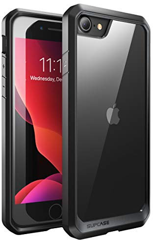 SUPCASE Unicorn Beetle Series Protective Case for iPhone SE (2020/2022)/7/8, Black