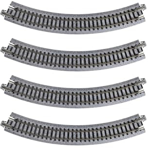 N 216mm 8-9/16 Radius Curve 45-Degree (4) (japan import)