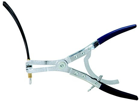 KS TOOLS 115.1065 - Pince à Collier à Crémaillère - Avec Double Câble Bowden - L. 270 mm