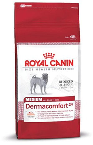 Royal Canin Medium Dermacomfort Hundefutter Pellets 3 kg, 3000g, Immununterstützung, für Erwachsene, Medium, Allergiker geeignet, Unisex, Hundebesitzer, Immunsystemunterstützung