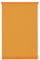 Gardinia Rollo zum Klemmen oder Kleben, Tageslicht-Rollo, Blickdicht, Alle Montage-Teile inklusive, EASYFIX Rollo Uni, Orange, 90 x 210 cm (BxH)