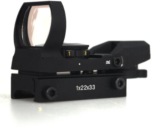 Minidiva® Jagd Taktisch 20mm Holographisch 1x22x33 Reflex Rot Grün Dot Sight Scope