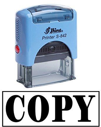 COPY Selbstfarber Stempel Benutzerdefinierte Shiny Buro Stationar Stempel