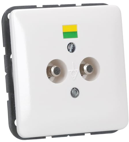 JUNG CD565-2WW Potentialausgleich-Steckdose Alpinweiß Serie CD