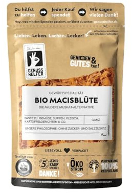 Bremer Gewürzhandel Macisblüte BIO, ganz, Muskatblüte, Macis ganz zum Kochen, 20g