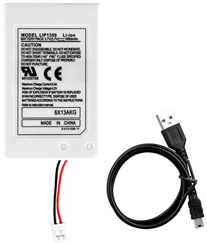 OSTENT 3.7V 1800mAh Recargable Li-Ion Batería de Repuesto para Sony PS3 Wireless Bluetooth Controller