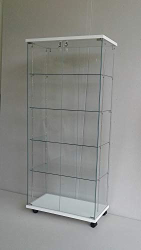 Vitrines 4 étagères réglables,vitrines,armoir de Verre,armoires,vitrines pour collectionneurs,vitrine en Verre