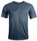 MKR Quick Drying Breathable Cooling Short Sleeve Sports T-Shirt with UPF40+ Sun UV Protection (Airforce Blue, M)