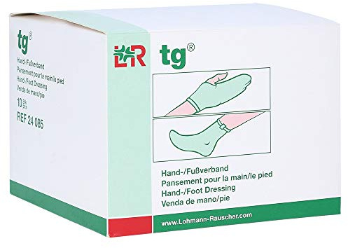 TG Hand/Fussverband weiss 24085, 10 St