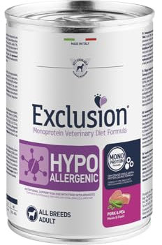 Exclusion Diet Hypoallergenic Schwein und Erbsen 400gr