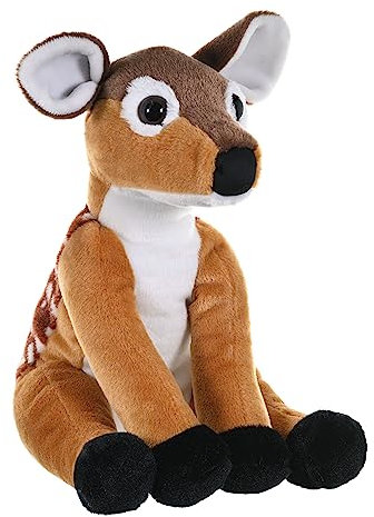 Wild Republic 10946 Plüsch Reh Kitz, Cuddlekins Kuscheltier, Plüschtier, 30cm