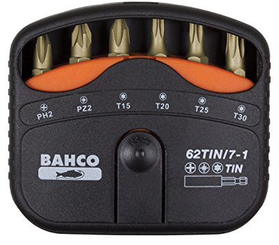 Bahco 62TIN/7-1 Tin Bits (7 Piece)