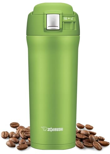 Zojirushi SM-YAF48 – Thermoskanne, Edelstahl, 480 ml 480 ml lindgrün