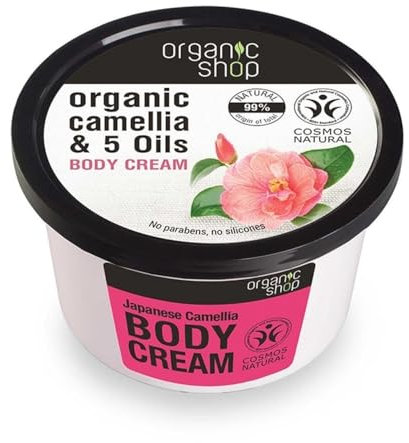 Organic Shop Body Cream Tightening Camellia, 250 ml