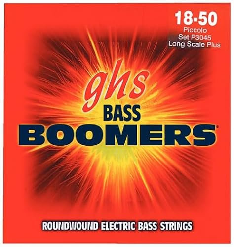 GHS M3045 Set de cordes pour guitare basse Medium 45-105