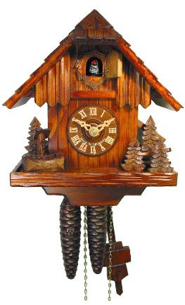 August Schwer Orologio a cucù Casetta tipo Foresta Nera