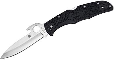 Spyderco Taschenmesser Endura Wave Glatt, schwarz, C10PGYW