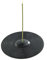 Aromandise IZUMO Porte Encens Pierre, Noir, 3,5 x 13 x 13 cm