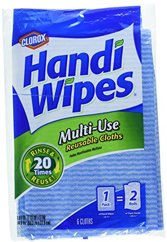 Handi Wipes Clorox Multi-Use Reuseable Clothes 6 Ct