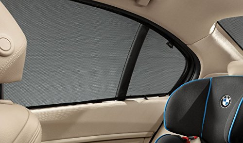 BMW Genuine Rear Side Windows Sun Blind Black Fits F30 F30 LCI 51462293367