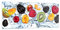 Panorama Bilder auf Glas 100x40cm Glasbild Wasser Früchte frisch Essen Groß Wanddeko Bild im Glas Schlafzimmer Küche Wandbilder Dekoration Wohnzimmer Modern Wand Kunstdruck Art GAB100x40-2675