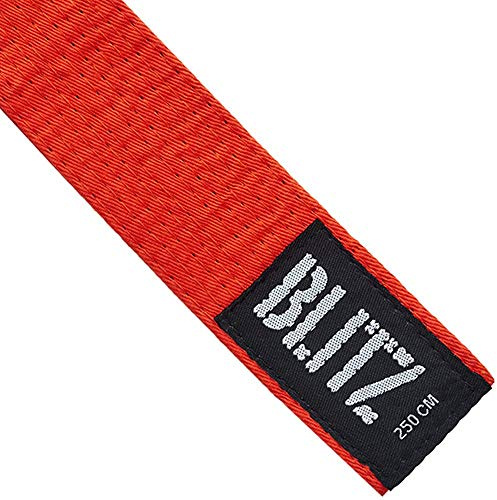 Blitz Plain Coloured Gürtel, Orange, 320 cm