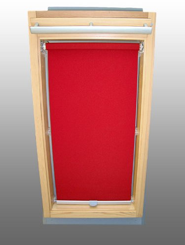 Sichtschutzrollo Rollo für Velux RHL/RHU-EP GGU,GPU,GHU,GTU 308 weinrot