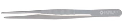 Bernstein 5-036 Titanium Forceps 145 mm Straight Round Broad with Fine Teeth