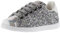 Victoria Basket Basse Tenis Paillettes & Détails Métallisés & Lacets Assortis 112558 pour Femme Plata 39