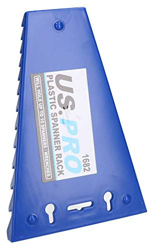 AB Tools Spanner Rack Wrench Holder Storage Rack Rail Tray for 12 Spanners