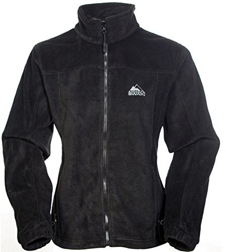 Cox Swain Damen Fleece Jacke Oaks, Colour: Black, Size: XL