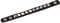 Bristol Novelty BA186 Punk Armband mit Bolzen, Silber