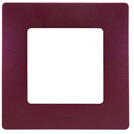 Legrand LEG96707 Plaque Prune 1 poste Niloe