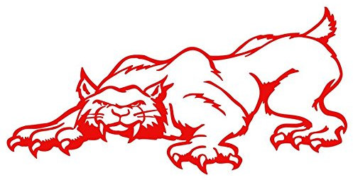 Wandtattoo Logo Puma selbstklebend – mehrere Farben erhältlich – 20 x 10 rot