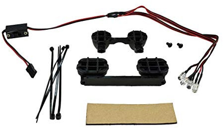 Carson LED Licht-Set für Tamiya DT03/TT02B, Ersatzteil, Modellbau, Zubehör, Tuningteile, 500906235