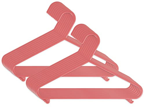 Bieco Kleiderbügel Kinder 16 St. Berry | Länge ca. 30cm | Baby Kleiderbügel | Kunststoff Kleiderbügel Kinder | Baby Organiser Für Kleiderschrank | Clothes Hangers