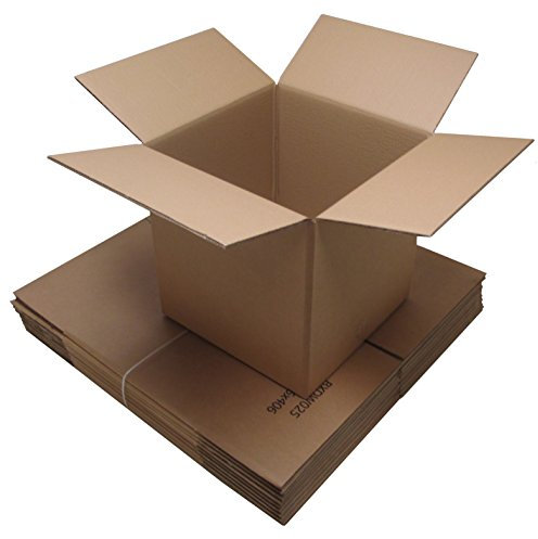 W.E. Roberts Removal Boxes - Various Sizes Home Moving Storage Strong Double Wall Flat Packed (508mm x 508mm x 508mm (Pack of 10))