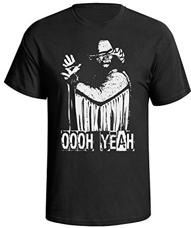 Randy Savage Macho Man OOOH YEAH Wrestling Mens Fit T-Shirt