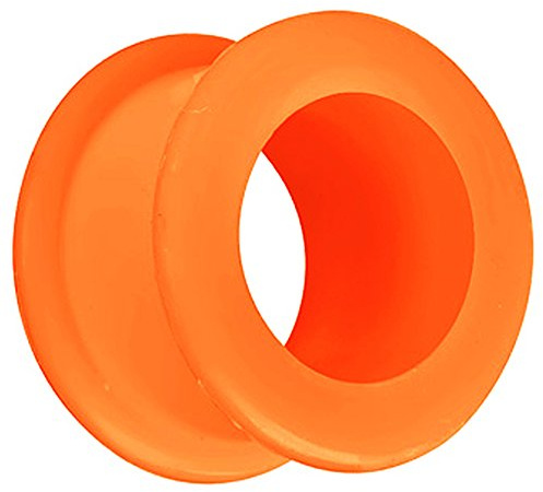 Piersando Silikon Flesh Tunnel Ohr Plug Piercing Ohrpiercing Extra Big Flexibel Weich