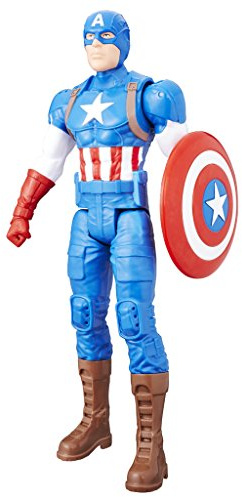 Hasbro Avengers C0757ES0 - Titan Hero Figur Captain America, Actionfigur