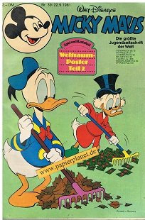 Micky Maus Heft 1981 Nr. 39 , 22.9.1981 , Comic-Heft