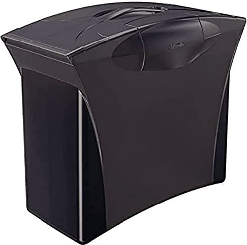 Esselte Aktenkoffer aus Polypropylen für Hängemappen Europost Vivida A4 schwarz