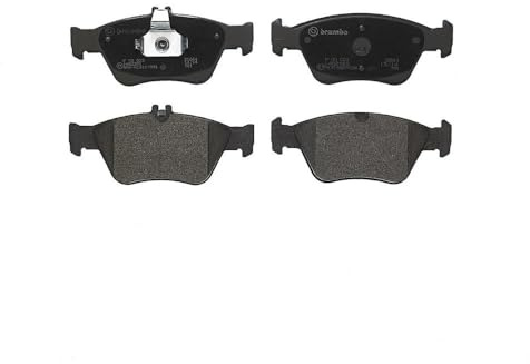 Brembo P 50 023 Bremsbelagsatz, Scheibenbremse - (4-teilig) | Kompatibel mit: MERCEDES-BENZ C-CLASS, C-CLASS T-Model, CLK, CLK Cabriolet, E-CLASS, E-CLASS T-Model, SLK